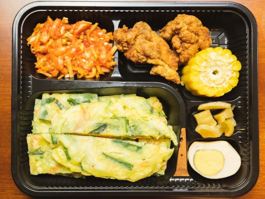韓国チヂミ弁当